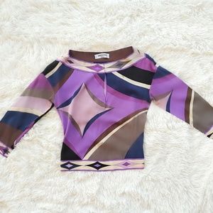EMILIO PUCCI Vintage Long Sleeve Top